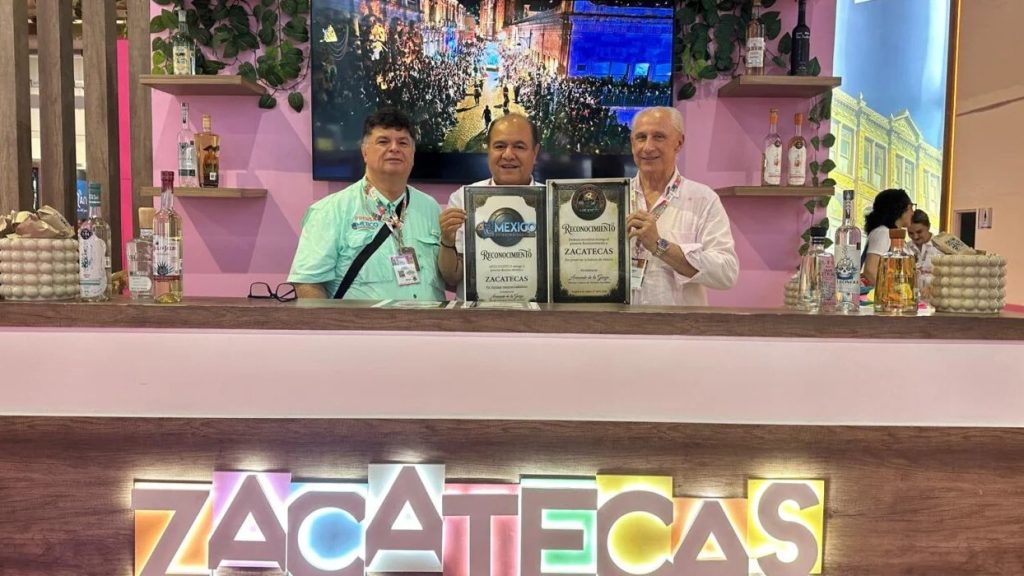 Zacatecas brilla en el Tianguis Turístico: Recibe galardones por su riqueza histórica y tradición
