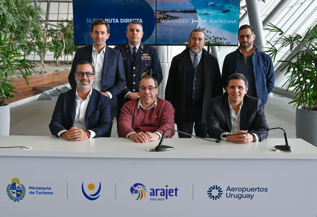 Arajet anuncia nueva conexión con la ciudad de Montevideo en Uruguay